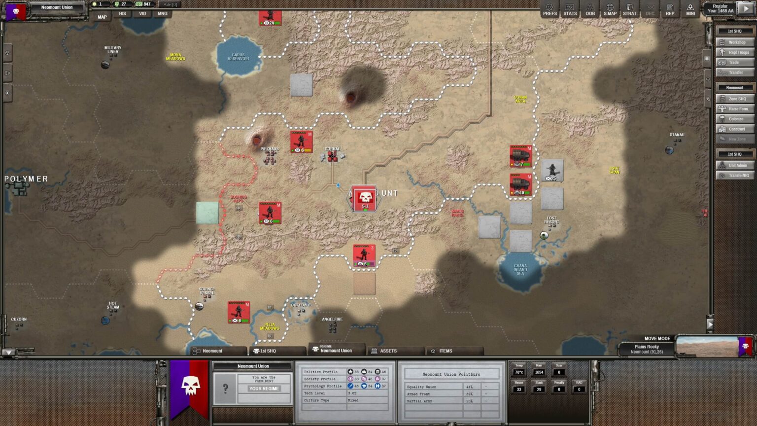 Shadow Empire Review A True 4X Wargame The Avid Wargamer
