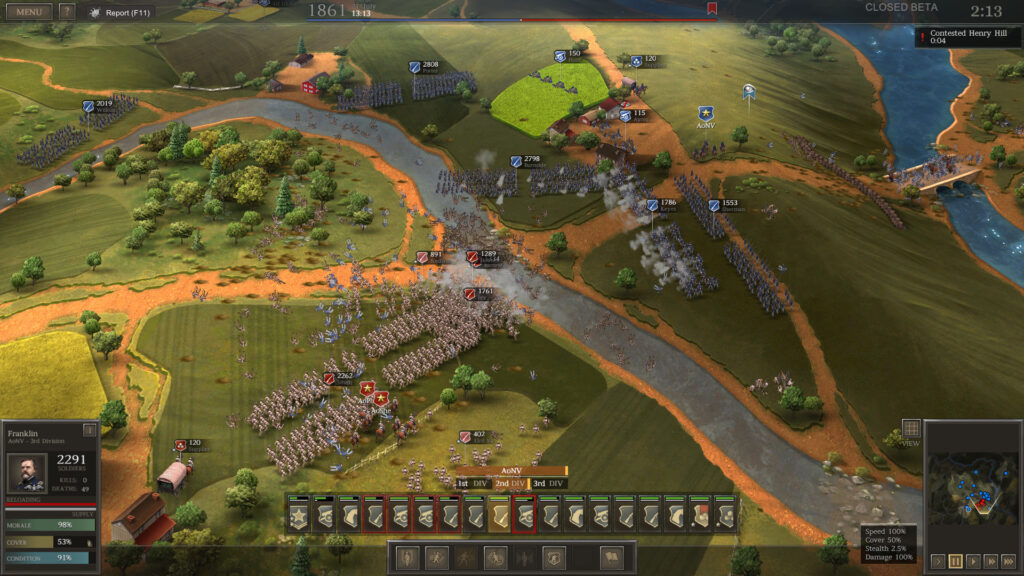 Screenshot of Ultimate General: Civil war